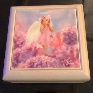Music angel jewelry box